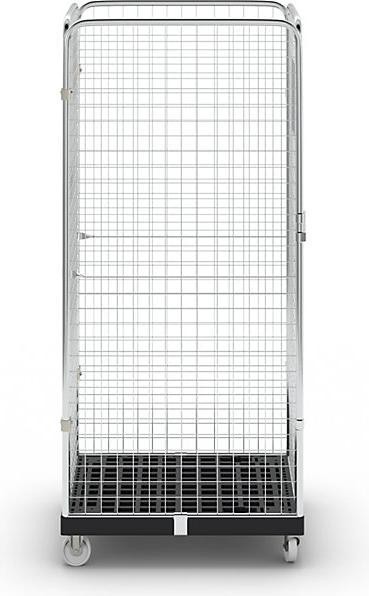 Produktbild eurokraft basic Rollbehälter mit Gitterwänden (500 kg)