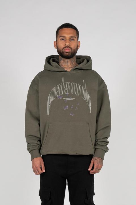 Produktbild Mjgonzales METAMORPHOSE V.3 Heavy Oversized Hoody olive S (S)