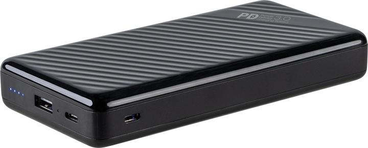 Image du produit Vivanco PBVV20000PDBK Banque d'alimentation 20000 mAh Li-Ion USB-C™ Noir (20000 mAh, 18 W, 74 Wh)