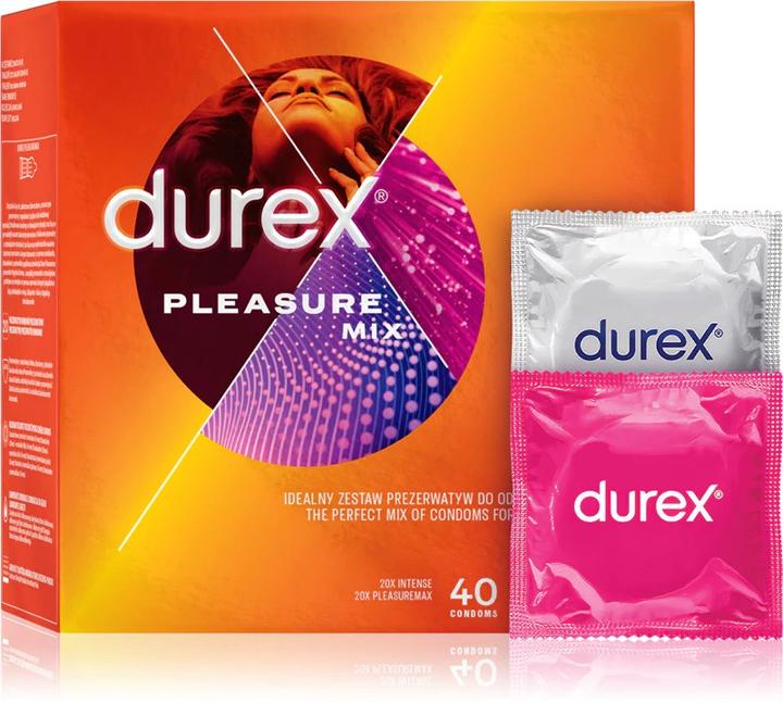 Actual product image Durex Pleasure Mix (40 pcs.)