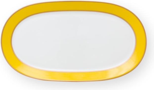 Actual product image PIP Studio Chique serving platter gold-yellow 28cm