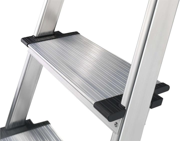 Actual product image Hailo L80 ComfortLine, aluminium safety stepladder, 6 steps (Stepladder, 116 cm)