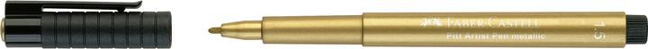 Actual product image Faber-Castell Pitt Artist Pen Metallic (Gold, 1 x)