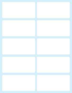 Tico E-5828 self-adhesive label White Rectangle Permanent 100 piece(s)