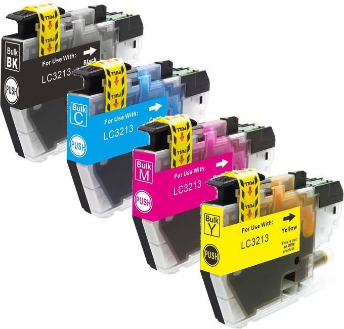 Immagine prodotto Hermex Cartuccia d'inchiostro compatibile per Brother DCP-J572DW (M, C, Y, FC)
