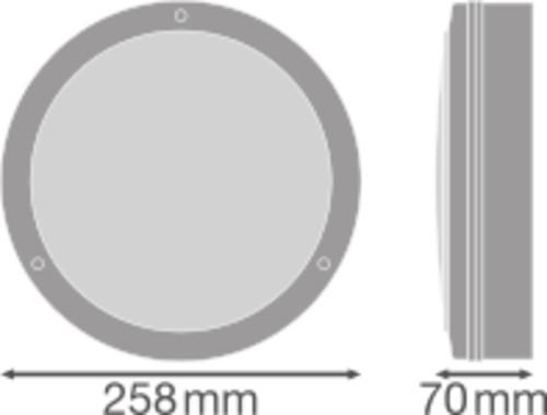 Actual product image Ledvance SF BLKH S 250 P10W 840 WT IP65 (800 lm)