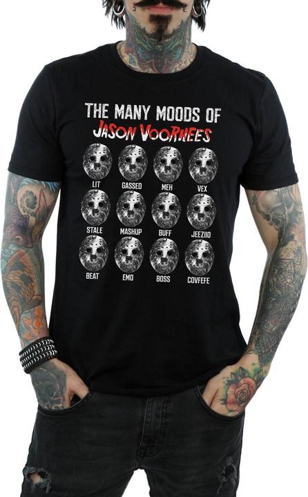 Image du produit Absolute Cult - T-shirt THE MANY MOODS OF JASON VOORHEES - Homme (L)