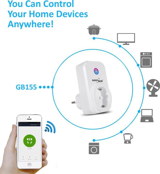 Produktbild Greenblue WiFi-Steckdose