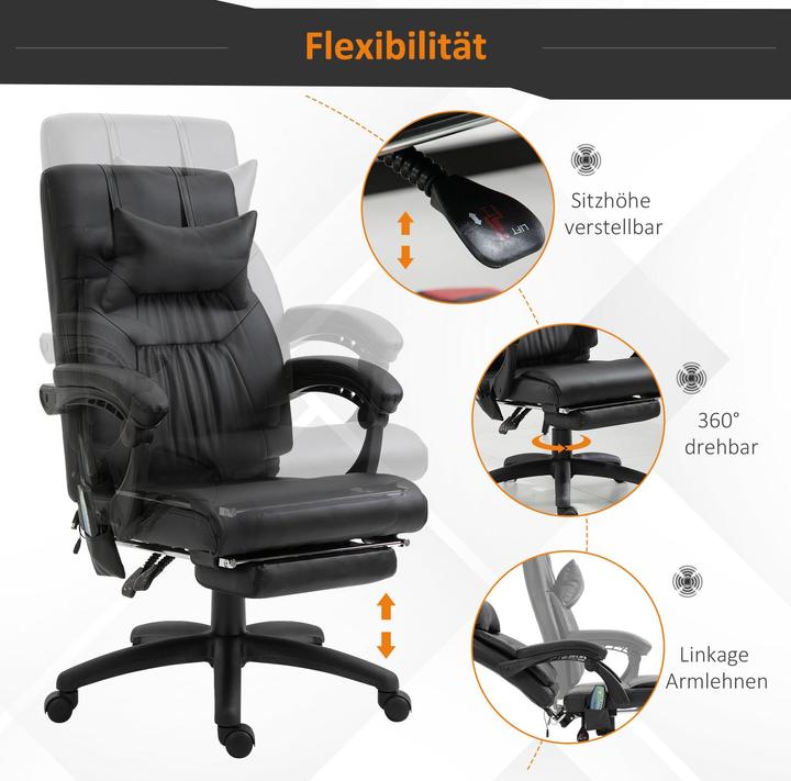 Actual product image Jamb Massage office chair with 7 massage points
