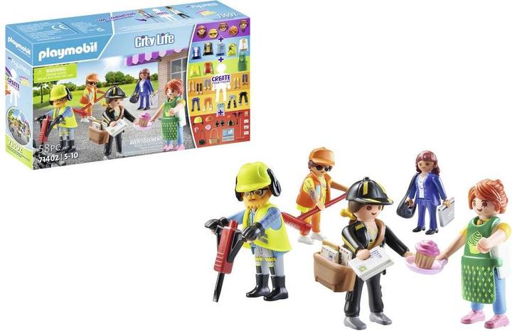 Produktbild Playmobil My Figures: City Life (71402, Playmobil City Life)