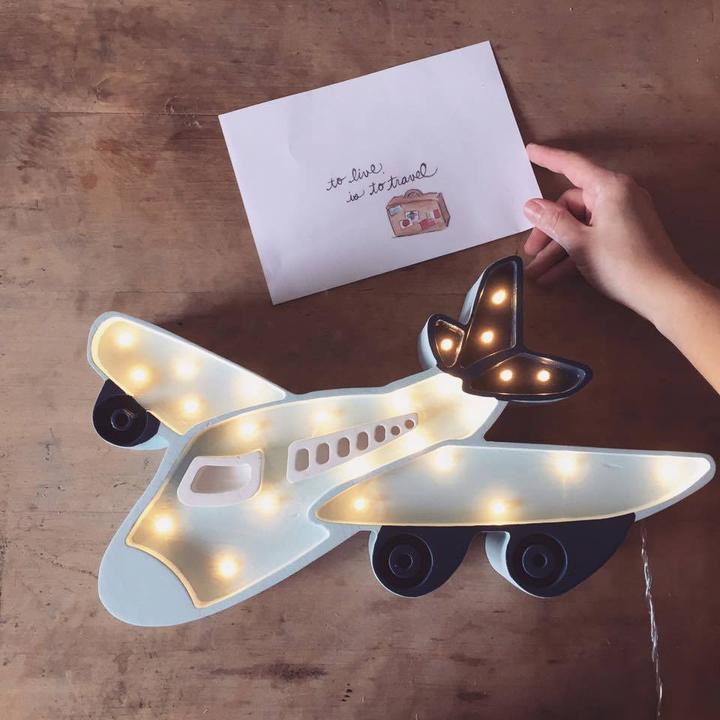 Immagine prodotto Little Lights Lampada da notte dell'aeroplano