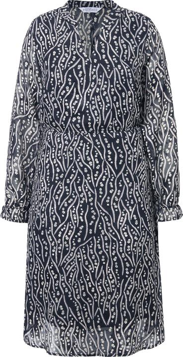 Produktbild Studio Untold Midikleid, A-Linie, Alloverprint, Langarm (42, 44)