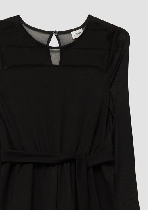 Produktbild s.Oliver Overall Elastischer Jumpsuit und Mesh-Details (152)