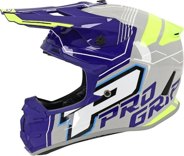 Produktbild ProGrip Motorrad-Cross-Helm (L)
