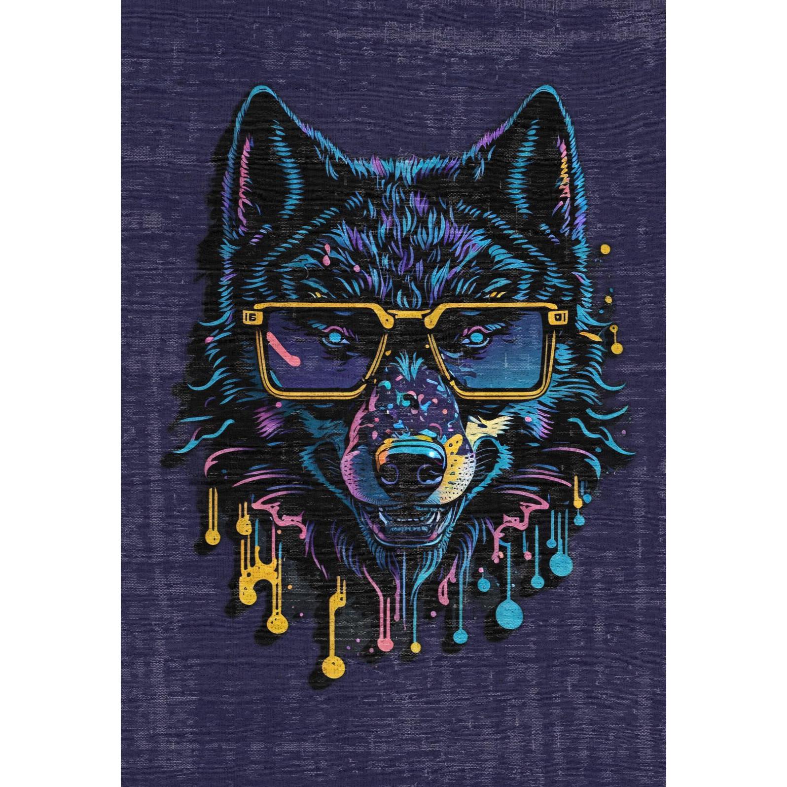 Bamyum, Tappetino da gioco, Fearless Bedruckter Gaming Teppich Chenille-Druck Maschinell Hergestellt 200 x 300 cm (200 x 200 cm)