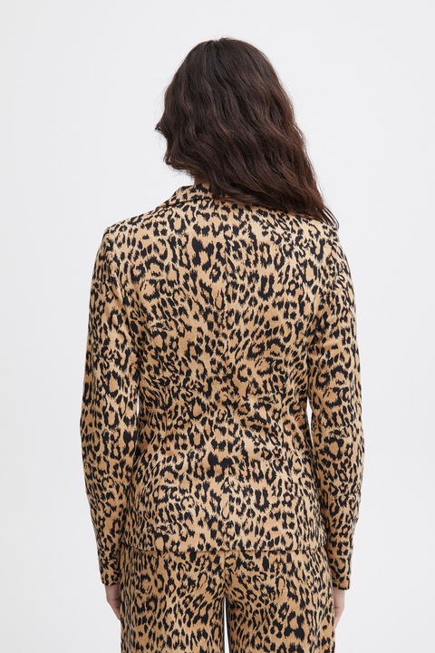 Actual product image Ichi IHKATE LEOPARD JACQUARD BL 20120652 (M)