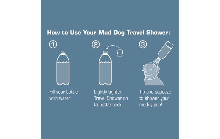 Immagine prodotto Kurgo Mud Dog Shower (Cane, 2000 ml)