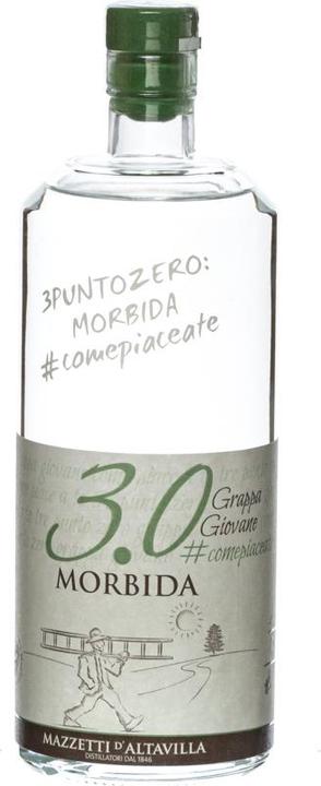 Produktbild Mazzetti d'Altavilla Grappa Morbida &quot3.0&quot 0,7 Liter 40 % Vol.