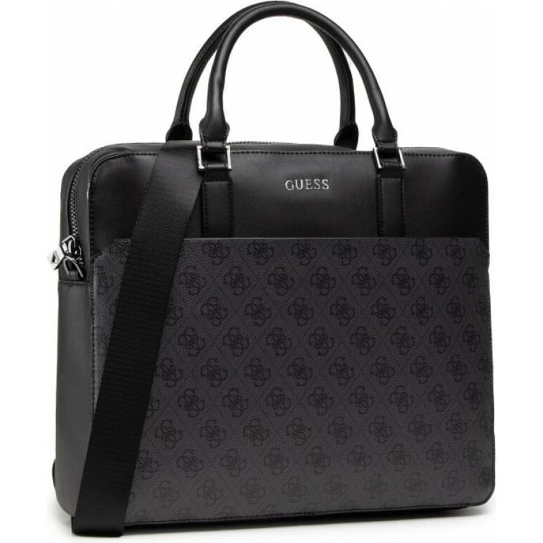 Guess, Unisex, Borsa, Vezzola, Textile Bag, Black, Unisex, Nero