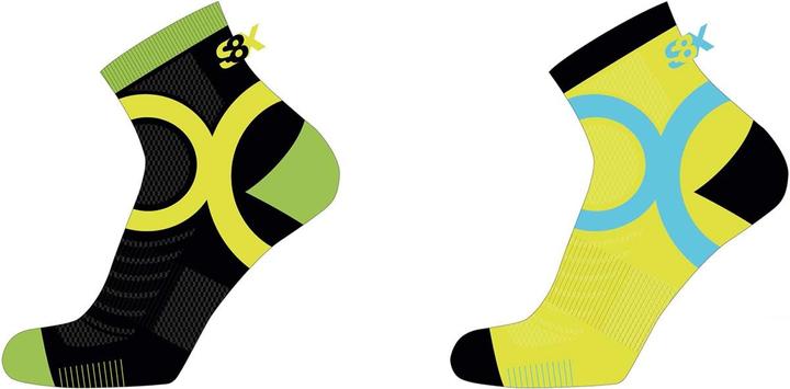 Produktbild Eightsox Sport Color Edition 2-pack Socke lang (39 - 41)