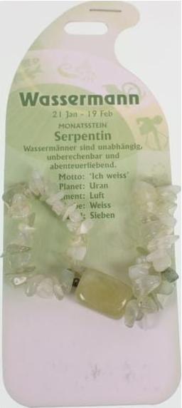 Produktbild Roost Armband Wassermann G247 Serpentin (Serpentin)