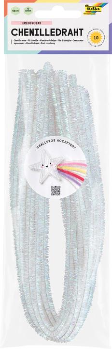 Produktbild Folia Chenilledraht, 50cm lang, Ø 8mm (0.50 m)