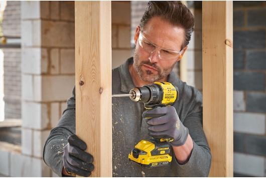Actual product image Stanley V20 Brushless Cordless Drill