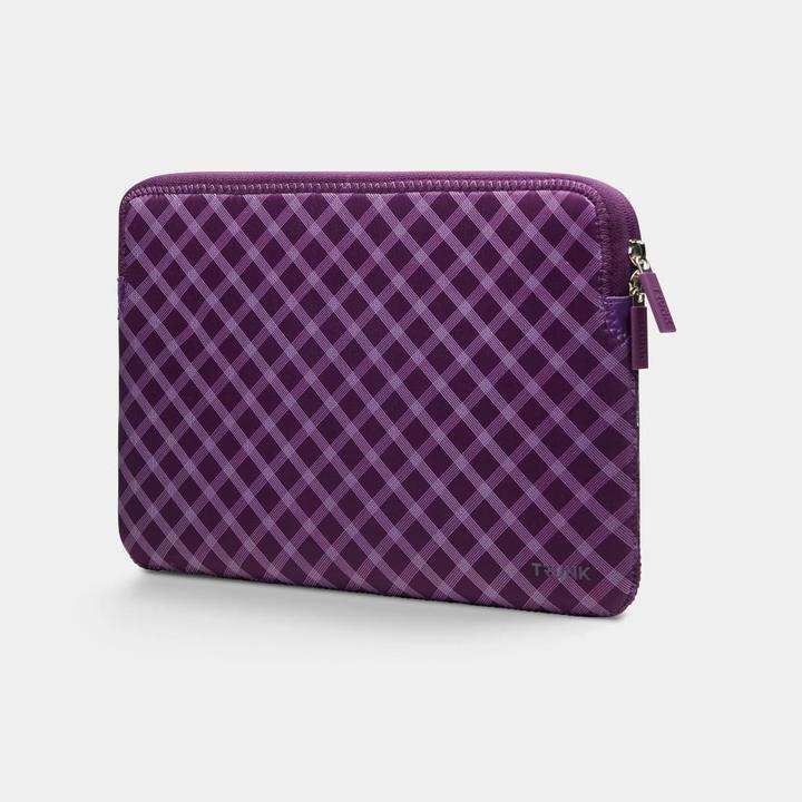 Trunk 13" MacBook Pro & Air Sleeve, Medium Purple Tartan (13", Apple)