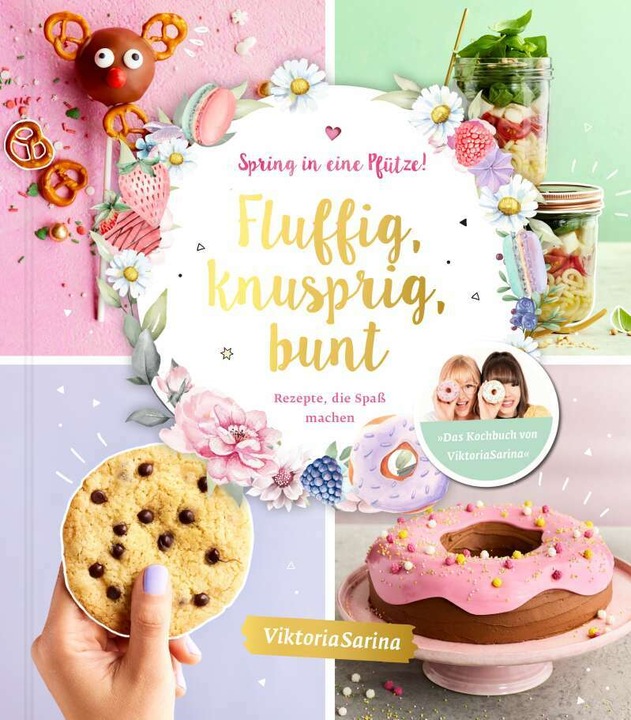 Produktbild Spring in eine Pfütze! Fluffig, knusprig, bunt (Deutsch, Viktoriasarina, 2022)