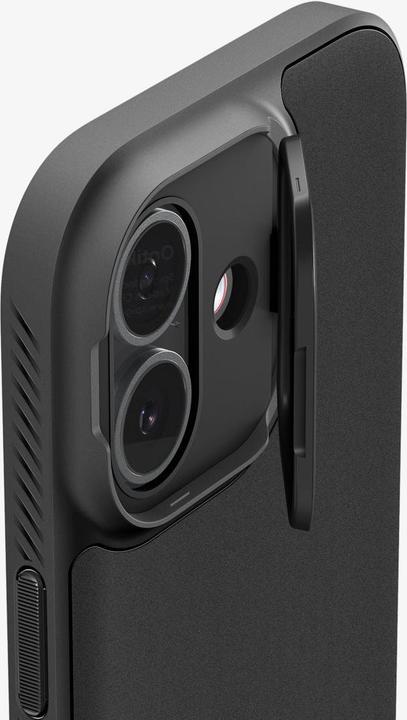 Actual product image Spigen - Optik Armor MagSafe - iPhone 17 - Black (Apple iPhone 17)
