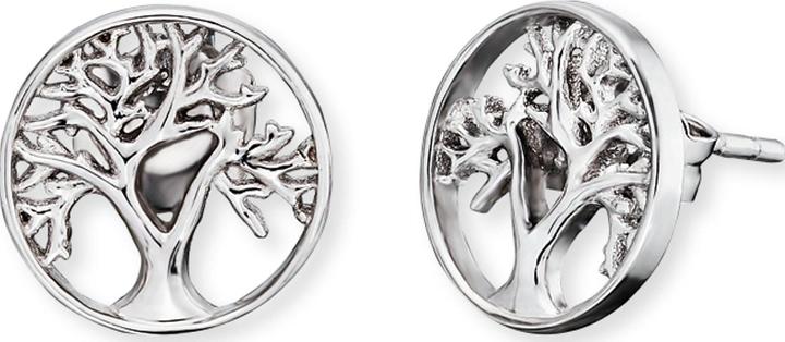Immagine prodotto Engelsrufer Orecchini d'argento Albero della Vita ERE-LILTREE-ST (L) (Argento 925 rodiato)