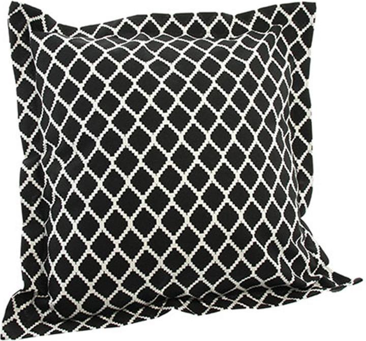 Angela Bruderer Kissenhülle «Black & White», 45 x 45 cm (45 x 45 cm)