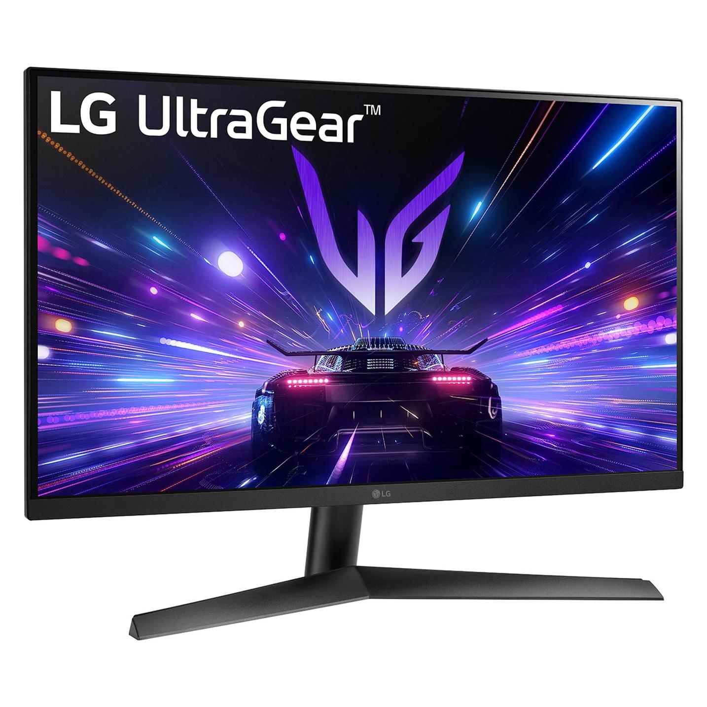 LG UltraGear 27GS60F-B (1920 x 1080 Pixel, 27"), Monitor, Schwarz