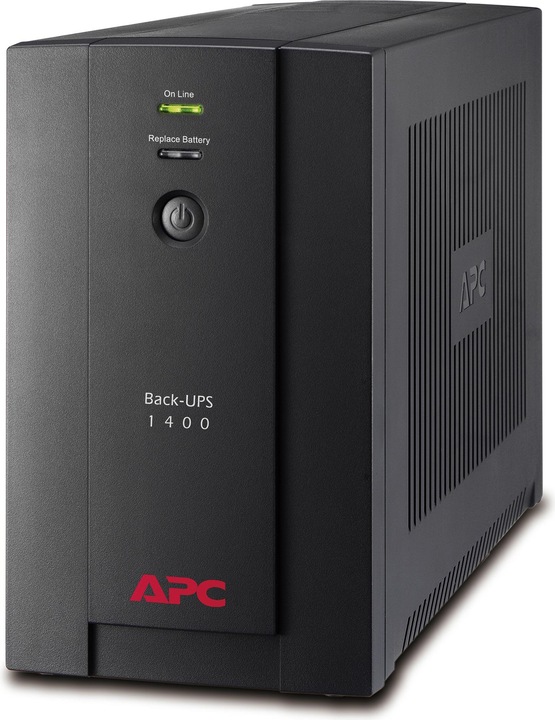 Immagine prodotto APC Back-UPS 1400VA 230V AVR Prese IEC 1400VA 230V (1400 VA, 700 W, Interattivo linea UPS)