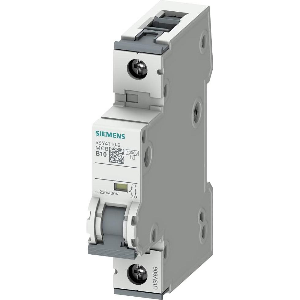 Siemens, Schutzschalter, Sicherungsautomat 1-polig 10A Typ B