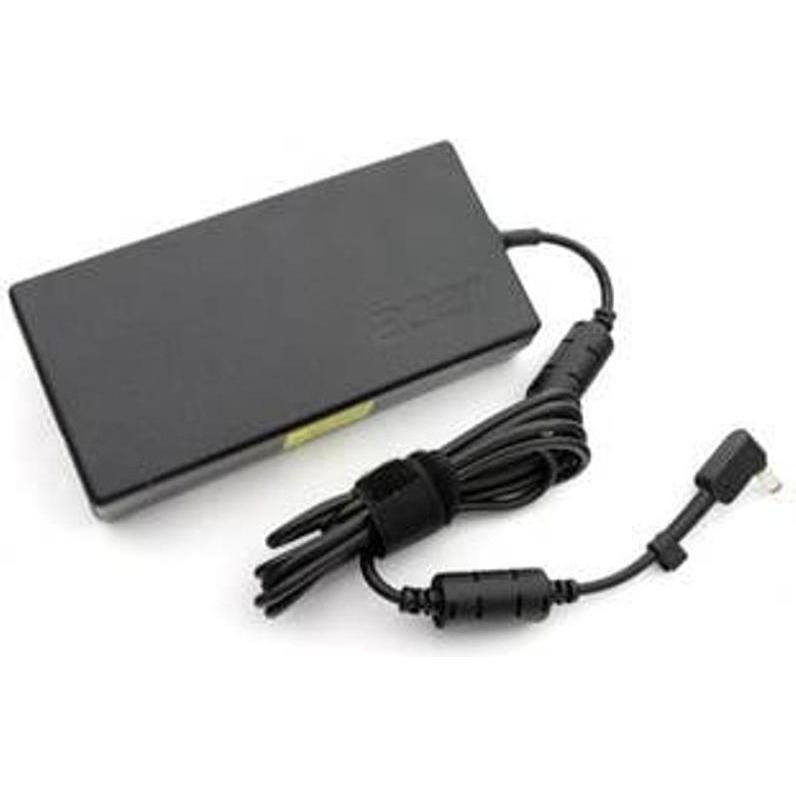 Acer AC Adapter 180W, 19.5V, Black (180 W), Notebook Netzteil, Schwarz