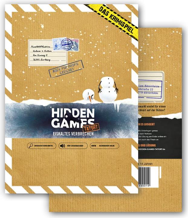 Hidden Games Eiskaltes Verbrechen - Krimispiel (Deutsch)