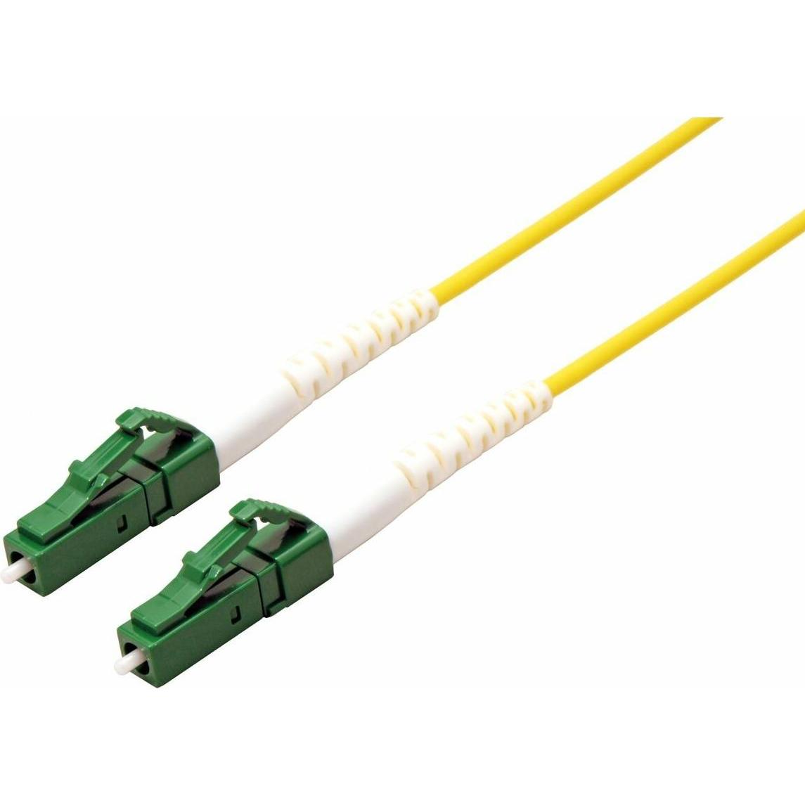 Roline LWL-Kabel OS2 simplex LSOH 2x LC-APC 2m (LSOH, CAT6, 2 m), Netzwerkkabel