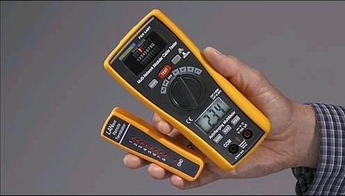 Immagine prodotto Pancontrol Tester per cavi PAN LAN1, 600, 162 x 74,5 x 44 mm (CAT II 600V, CAT III 300V)