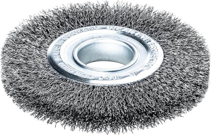 Actual product image Lessmann Round brushes Ø150mm, steel wire 0.30mm
