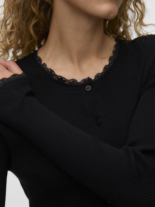 Produktbild Vero Moda Vmwonder Lace Ls O-Neck Cardigan Noos (M)