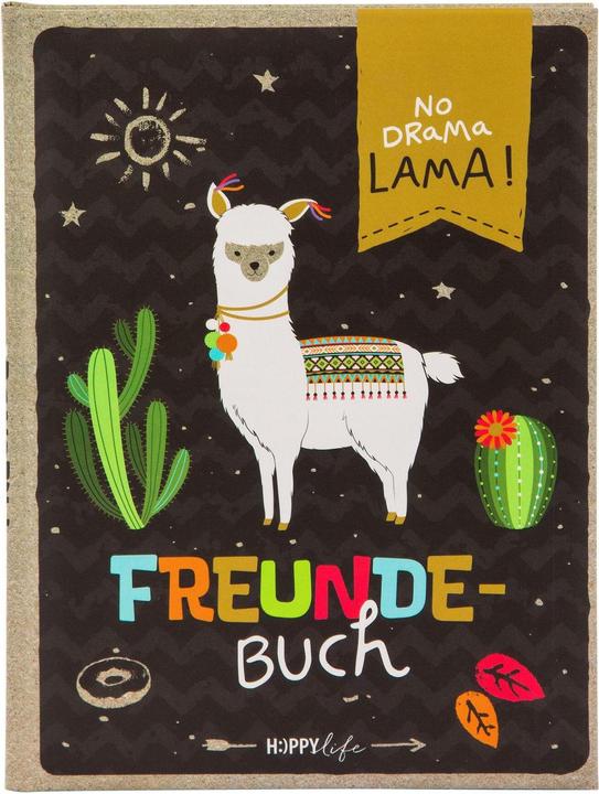Produktbild Goldbuch Freundebuch Lama (2023)