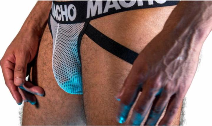 Produktbild Macho Underwear MACHO - MX26X1 JOCK NET WEISS M (M)