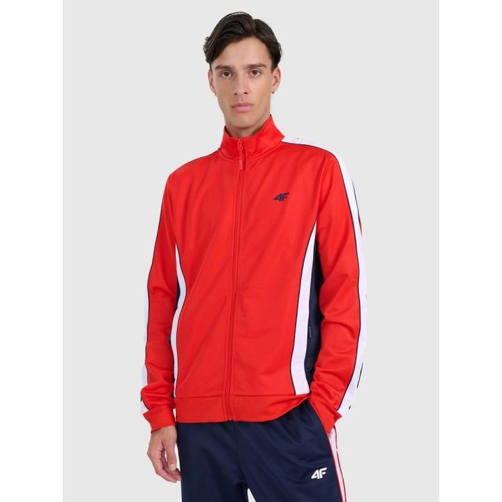 Produktbild 4F Herren-Sweatshirt mit Reissverschluss, ohne Kapuze (L)