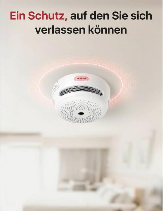 Actual product image X-Sense Stand-alone smoke alarm device with visual and audible alarm function 5 pcs.