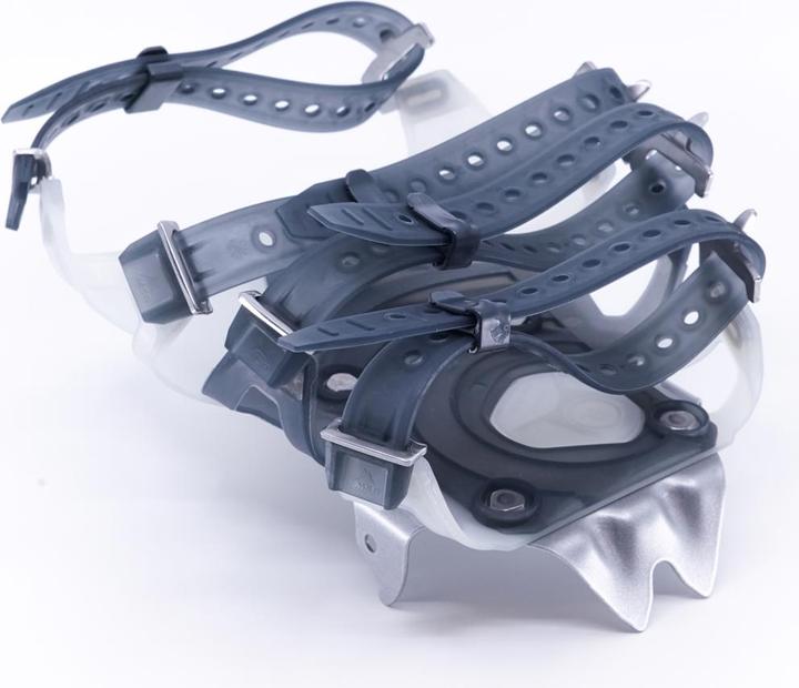 Actual product image Msr Binding PosiLock AT Lightning Ascent 3 Strap Womens Right Gray Crampon (103mm) (Touring skis)