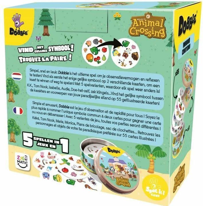 Produktbild Asmodée Jeu - Dobble Animal Crossing (Deutsch, Französisch, 2 - 8 Spieler)