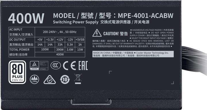 Produktbild Cooler Master MWE V2 (400 W)