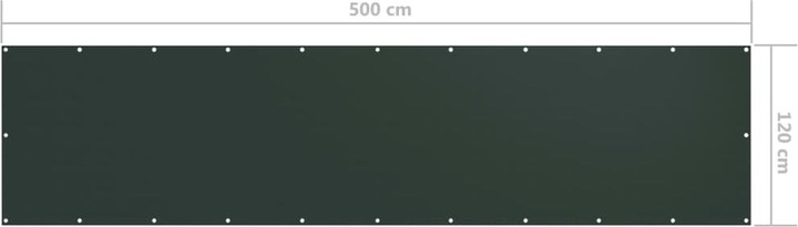 Image du produit VidaXL Balkon Sichtschutz (120 cm)