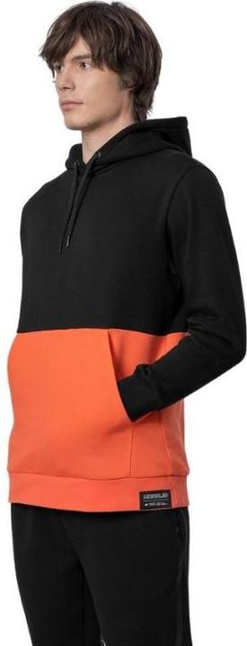 Actual product image 4F Bluza męska H4Z22-BLM027 Głęboka czerń r.S (S)